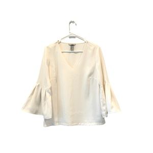 H&M Flare Sleeve Blouse Size: 10